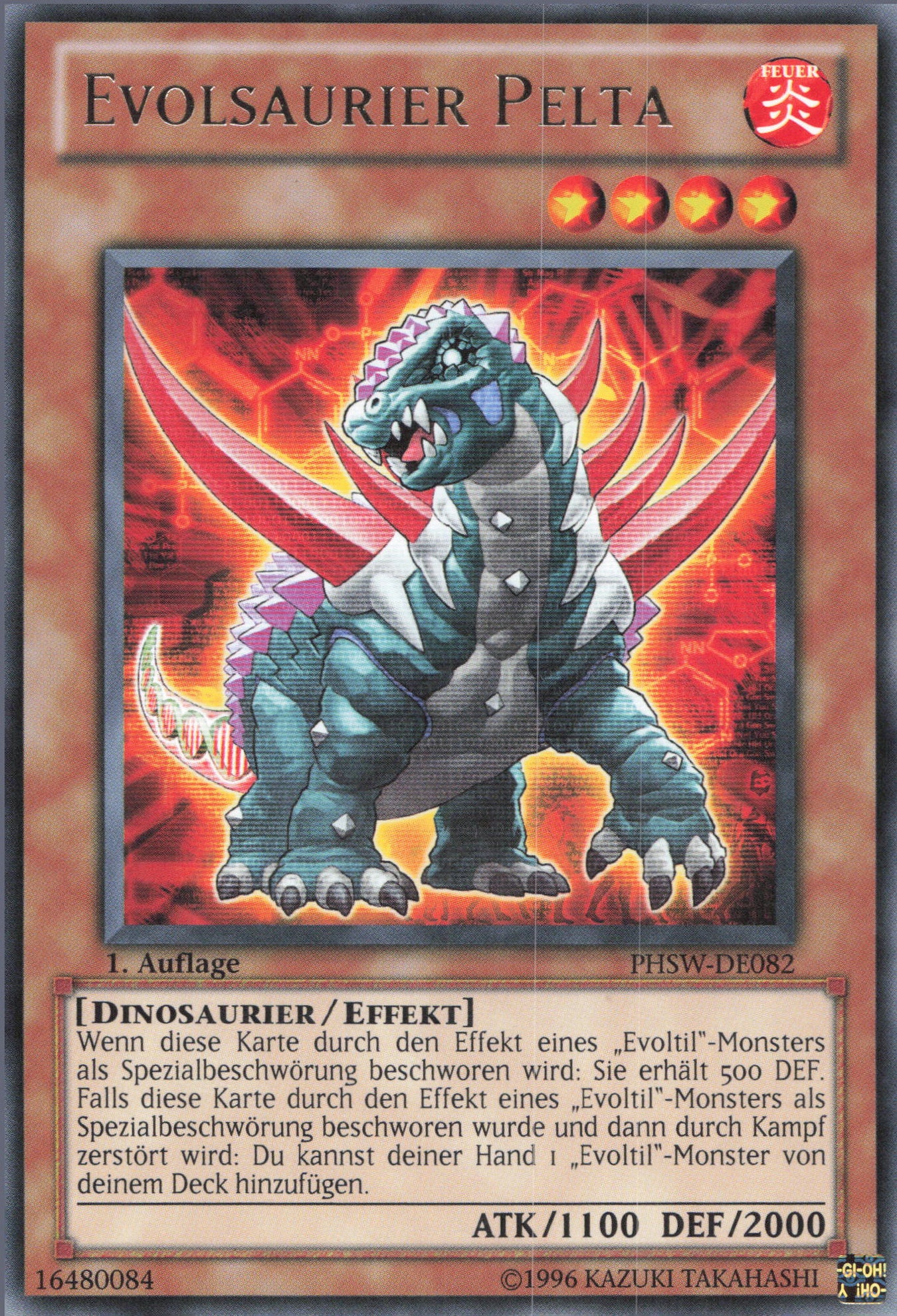 Yu-Gi-Oh! Evolsaurier Pelta