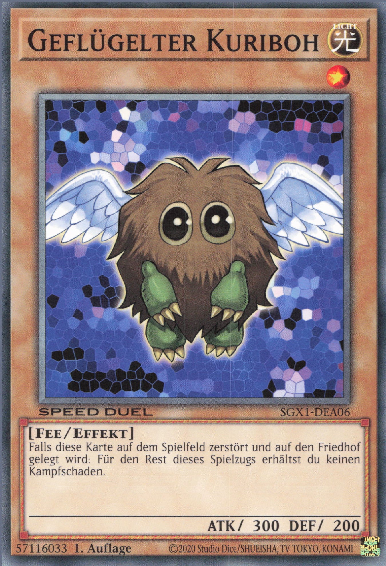 Yu-Gi-Oh! Geflügelter Kuriboh (V.1)