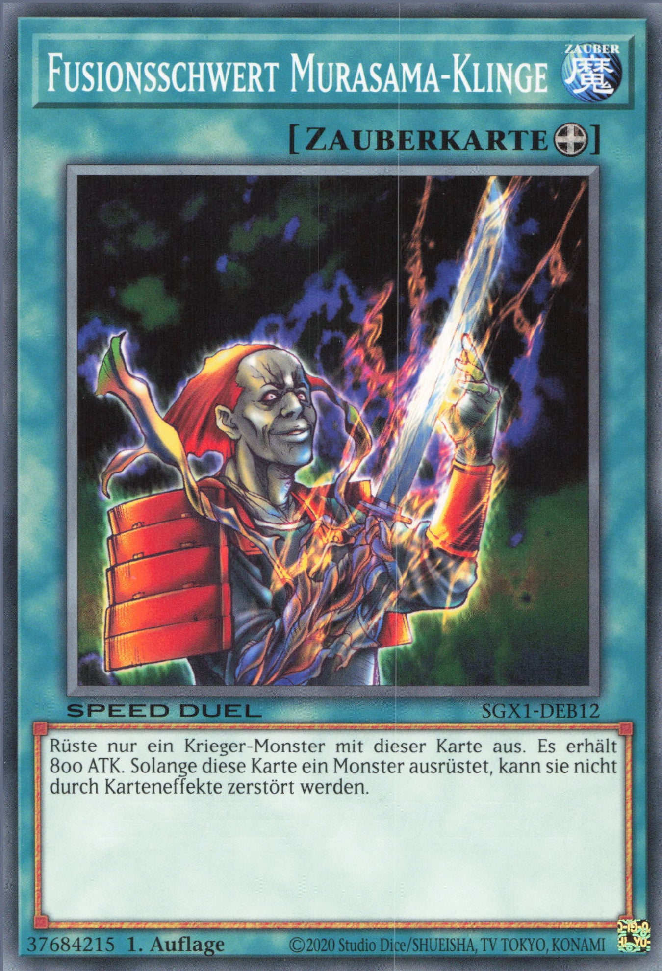 Yu-Gi-Oh! Fusionsschwert Murasama-Klinge