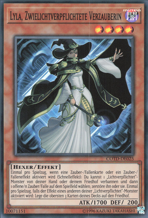 Lyla, Zwielichtverpflichtete Verzauberin COTD-DE025 Super Rare