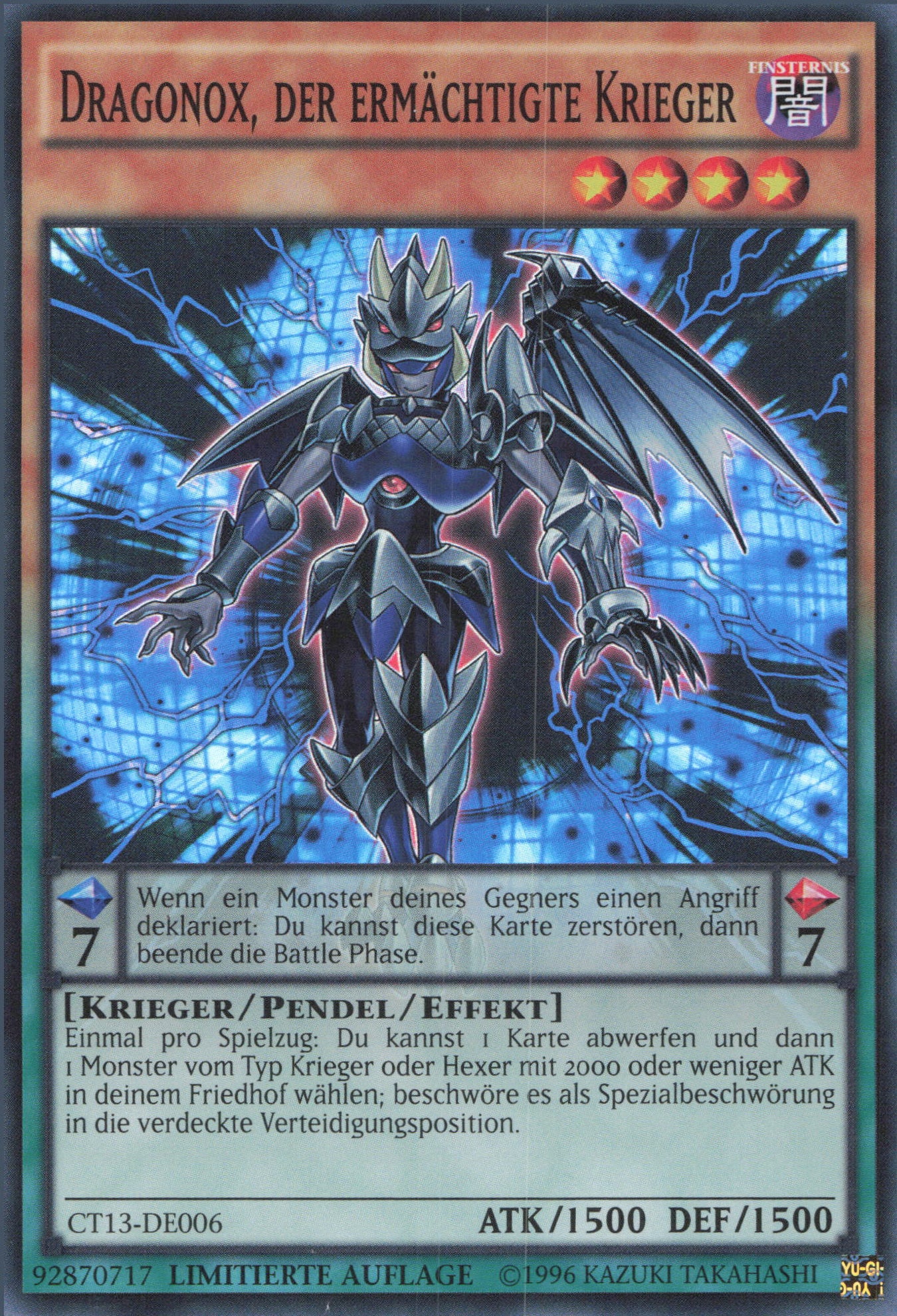 Yu-Gi-Oh! Ermächtigte Krieger Deck