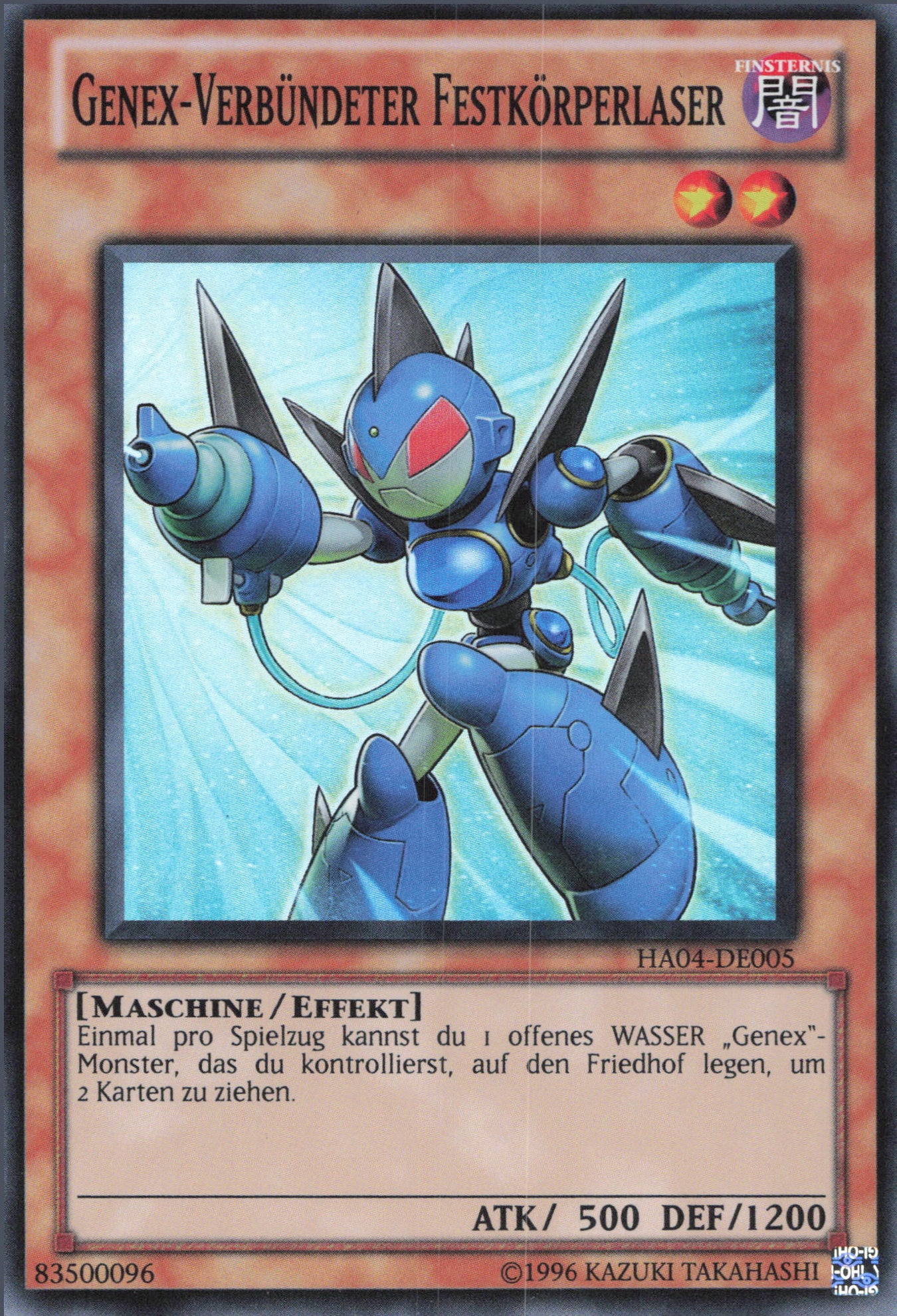 Yu-Gi-Oh! Genex-Verbündeter Festkörperlaser