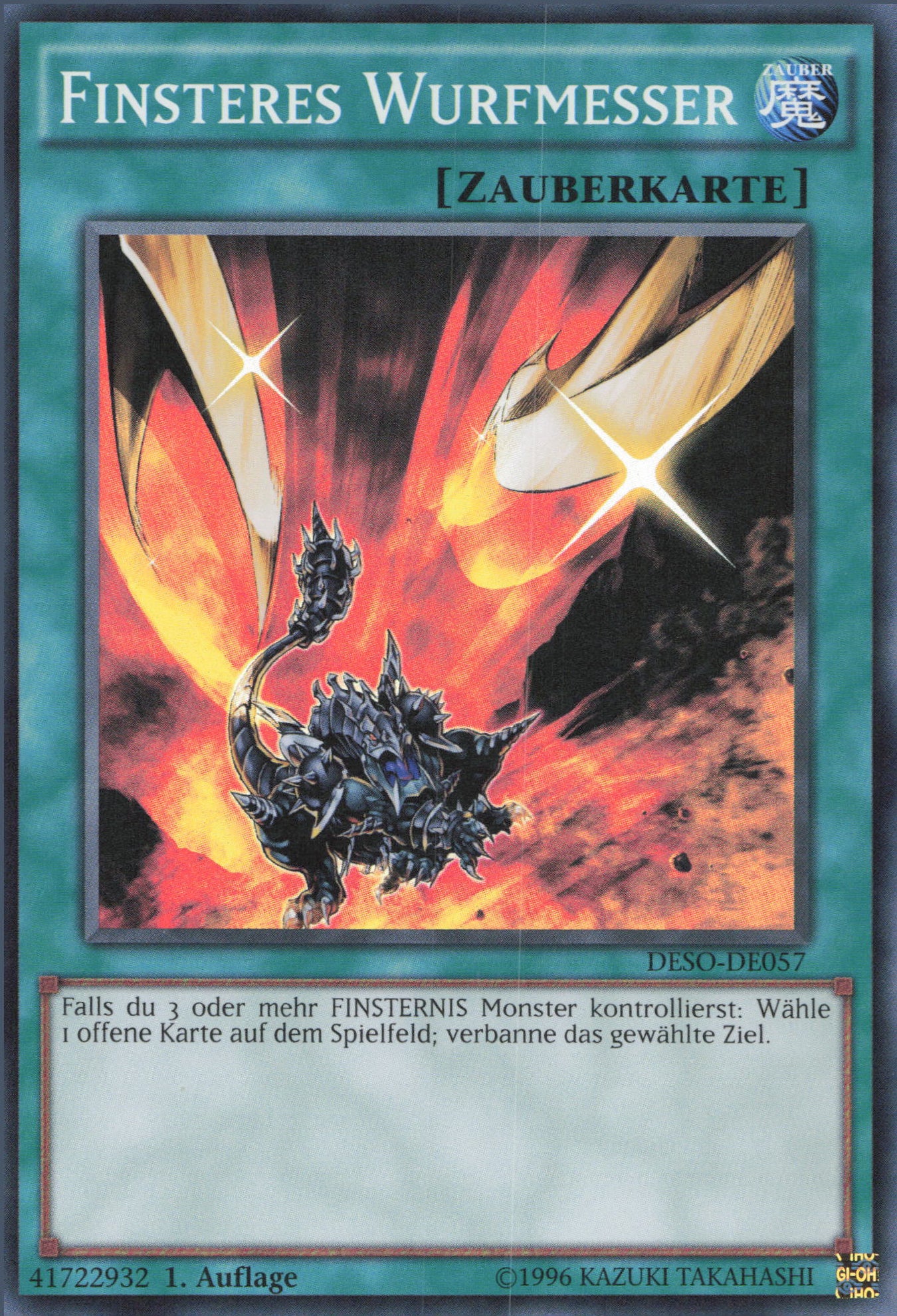 Yu-Gi-Oh! Finsteres Wurfmesser