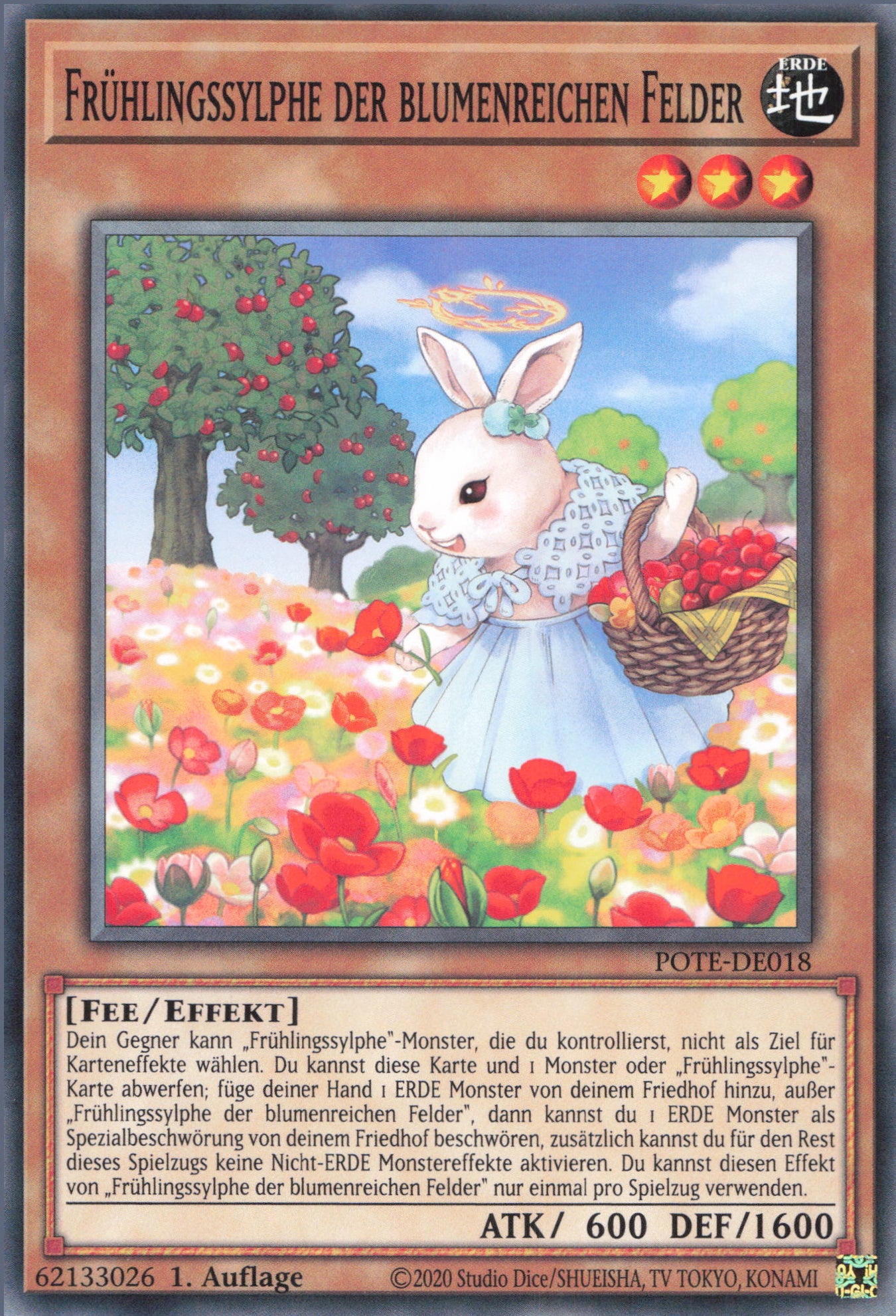 Yu-Gi-Oh! Frühlingssylphe der blumenreichen Felder