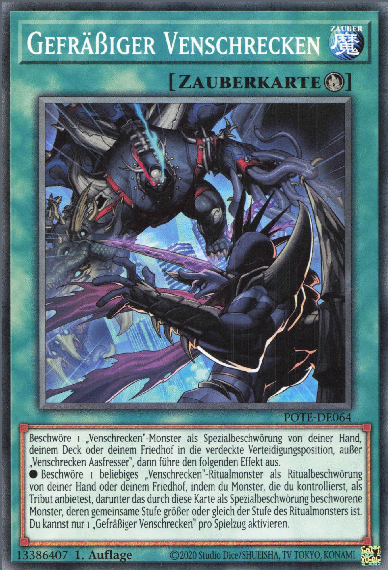 Yu-Gi-Oh! Gefräßiger Venschrecken