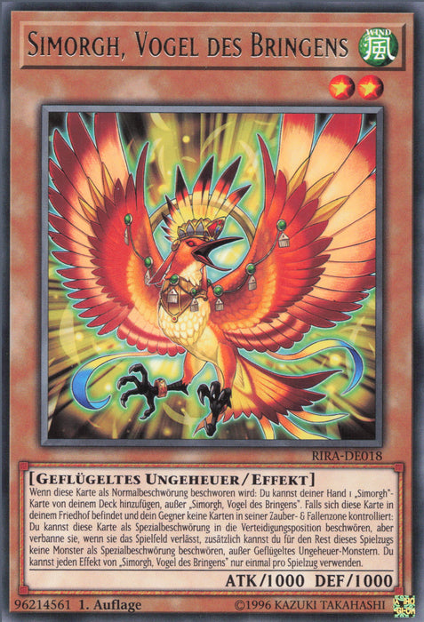 Simorgh, Vogel des Bringens RIRA-DE018 Rare