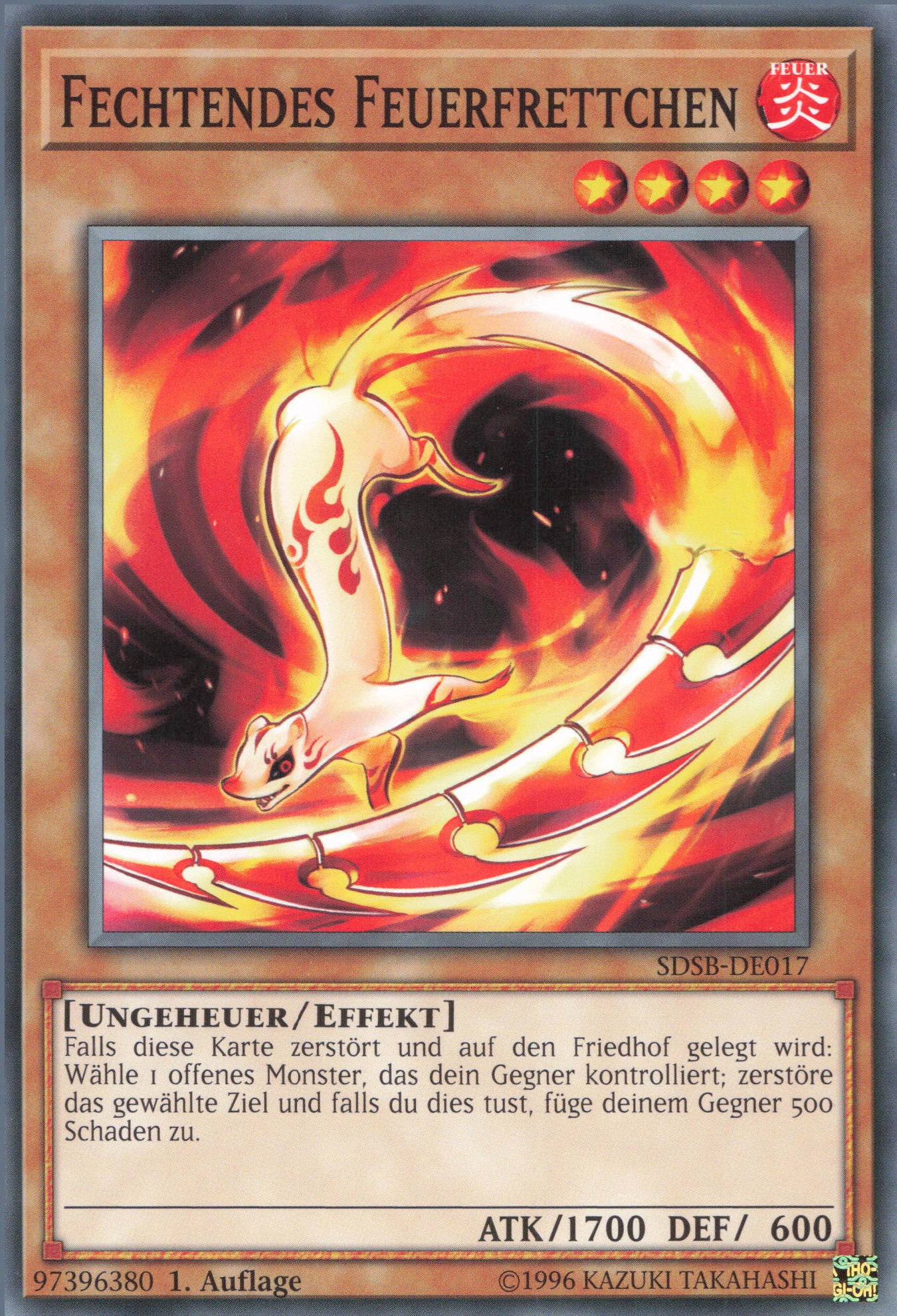 Yu-Gi-Oh! Fechtendes Feuerfrettchen