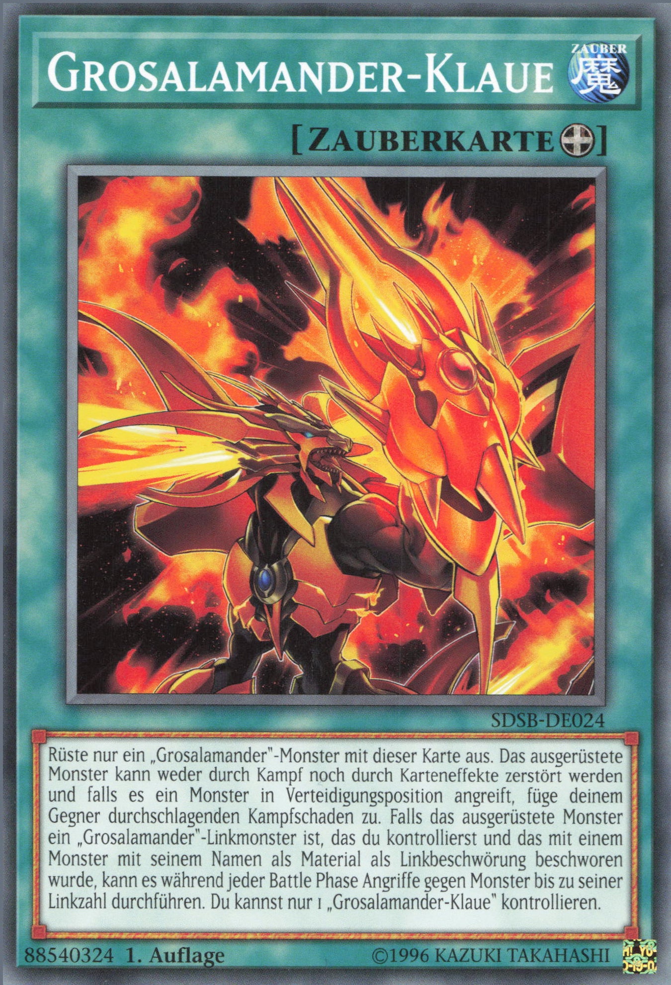 Yu-Gi-Oh! Grosalamander-Klaue