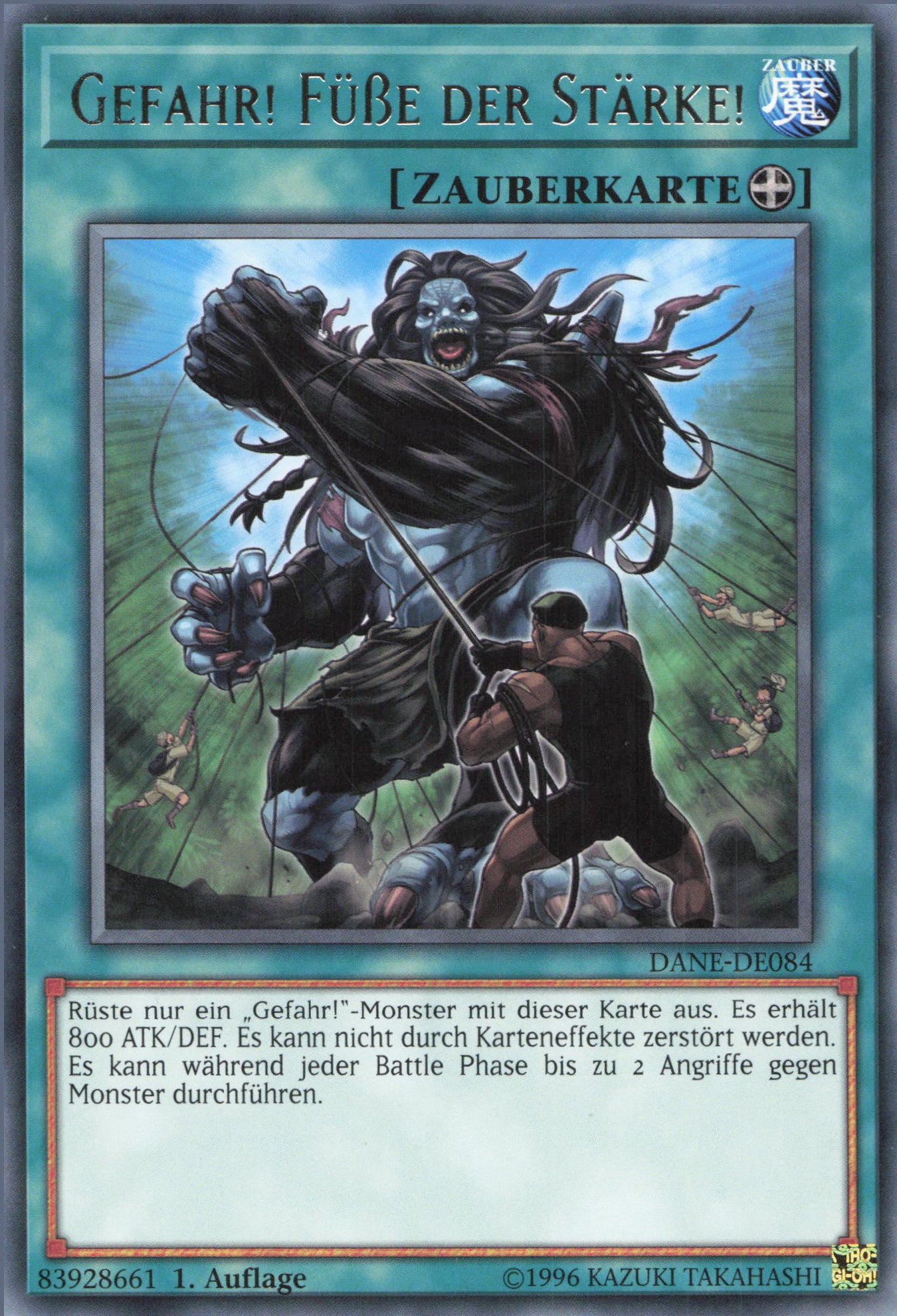 Yu-Gi-Oh! Gefahr! Füße der Stärke!