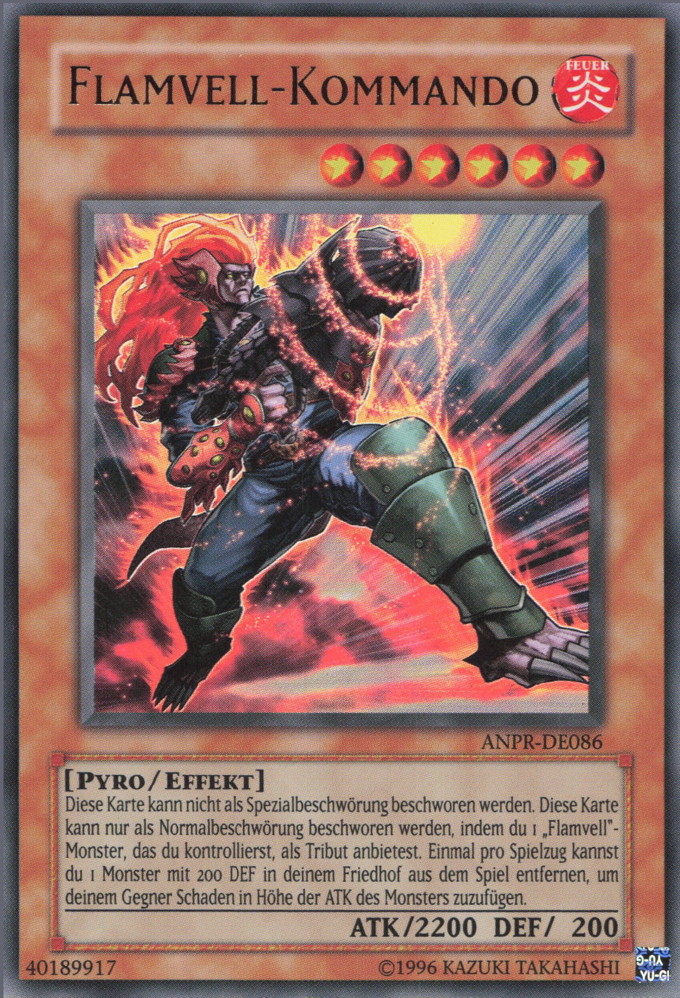 Yu-Gi-Oh! Flamvell-Kommando (V.1)