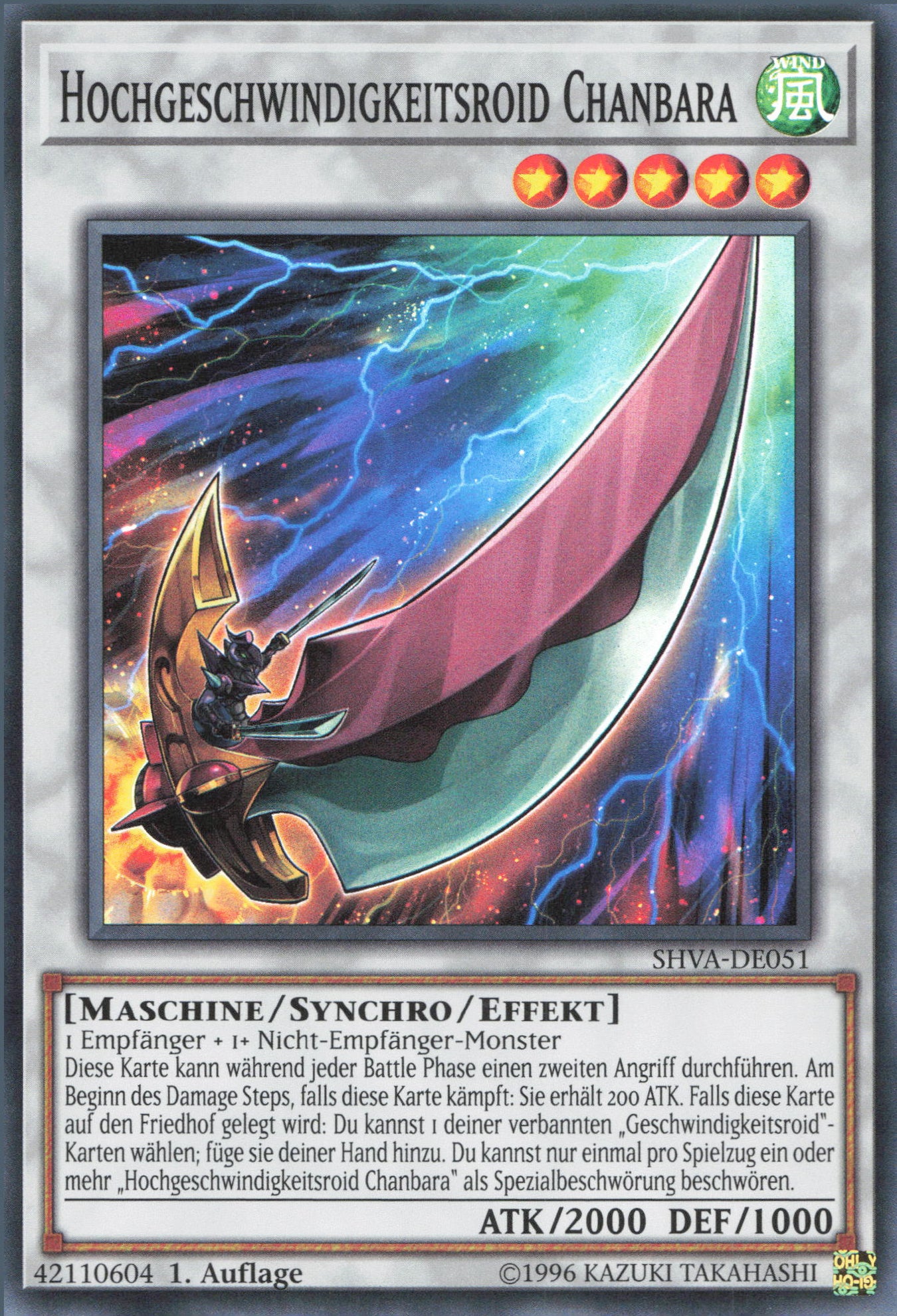 Yu-Gi-Oh! Hochgeschwindigkeitsroid Chanbara
