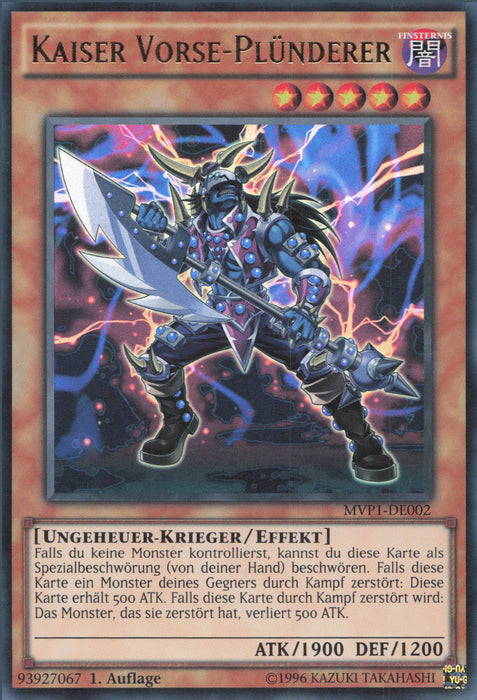 Kaiser Vorse-Plünderer (V.1) MVP1-DE002 Ultra Rare