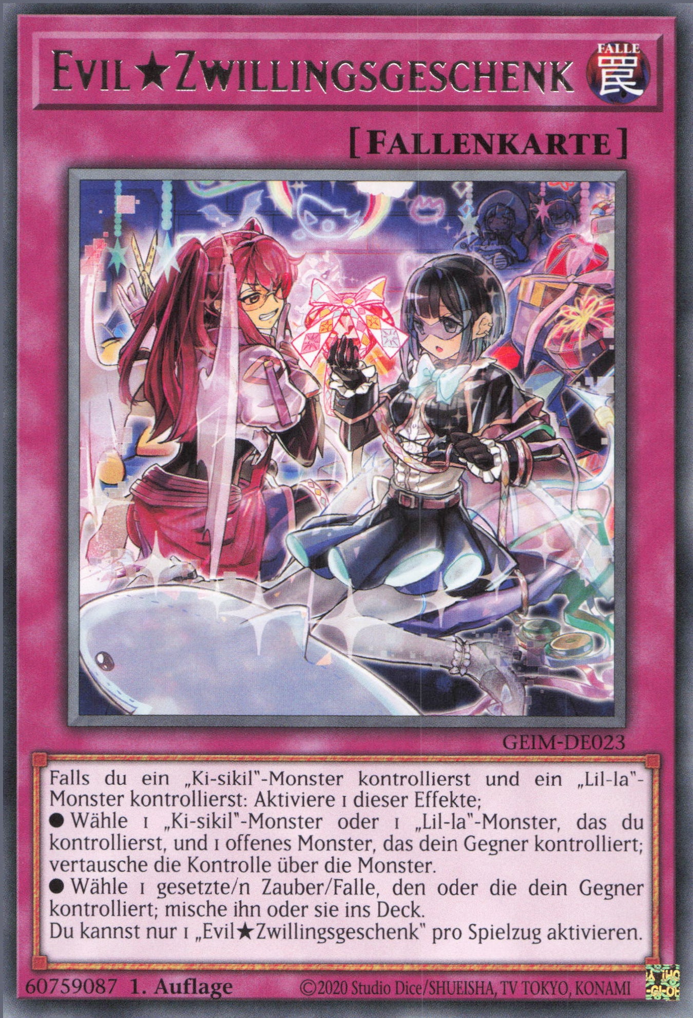 Yu-Gi-Oh! Evil Zwillingsgeschenk