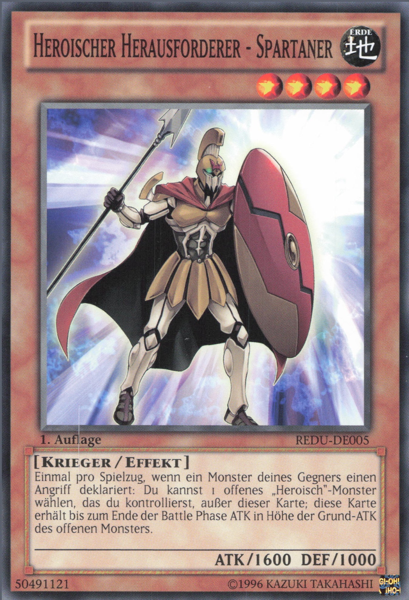 Yu-Gi-Oh! Heroischer Herausforderer - Spartaner