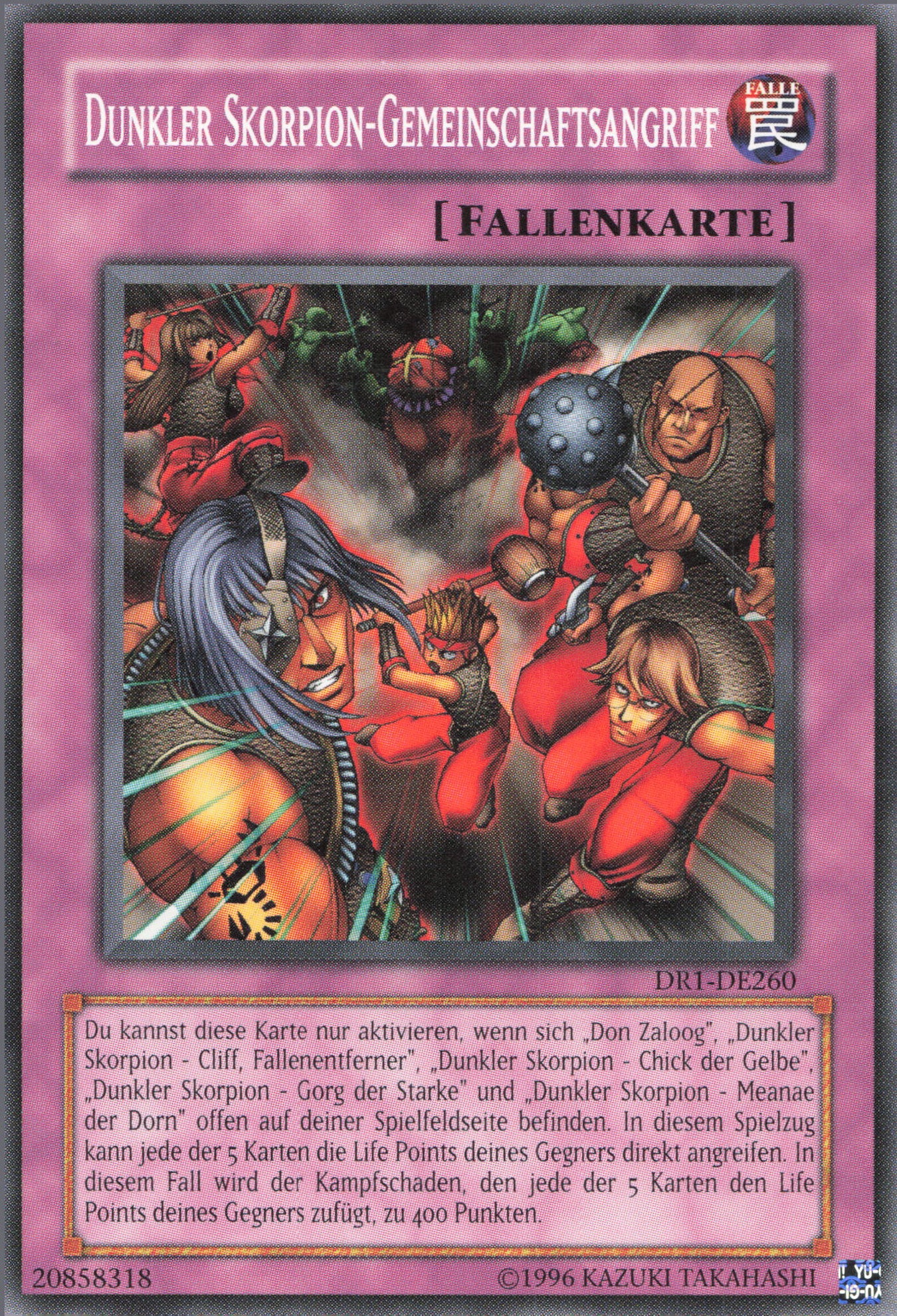 Yu-Gi-Oh! Karten aus Dark Revelation 1