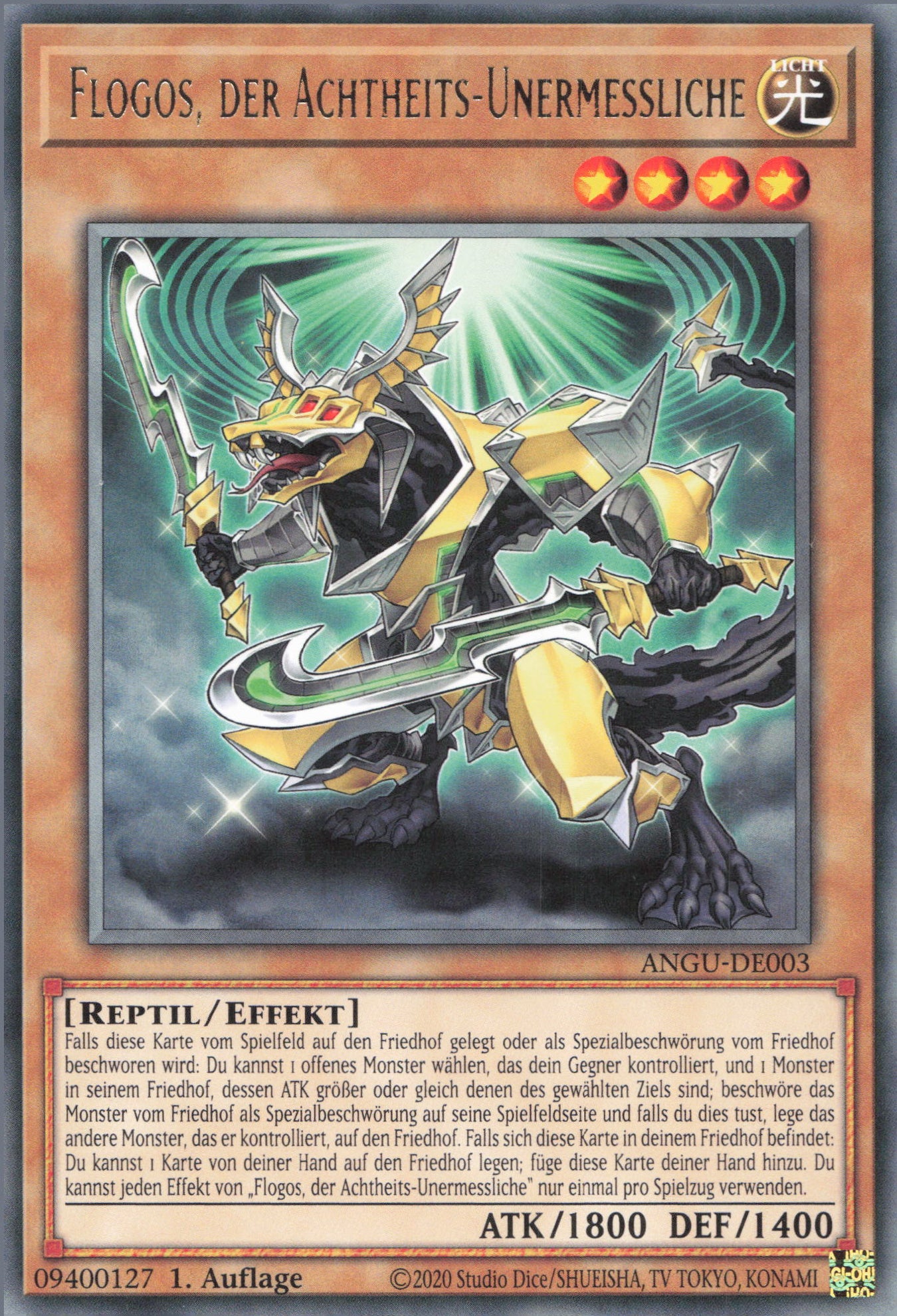 Yu-Gi-Oh! Flogos, der Achtheits-Unermessliche