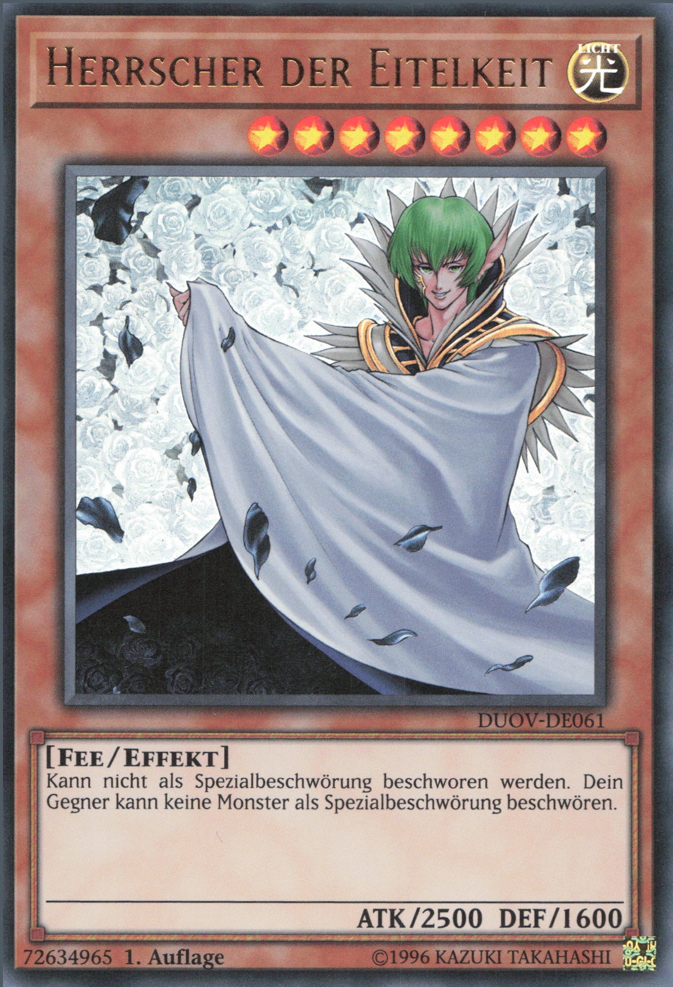 Yu-Gi-Oh! Herrscher der Eitelkeit
