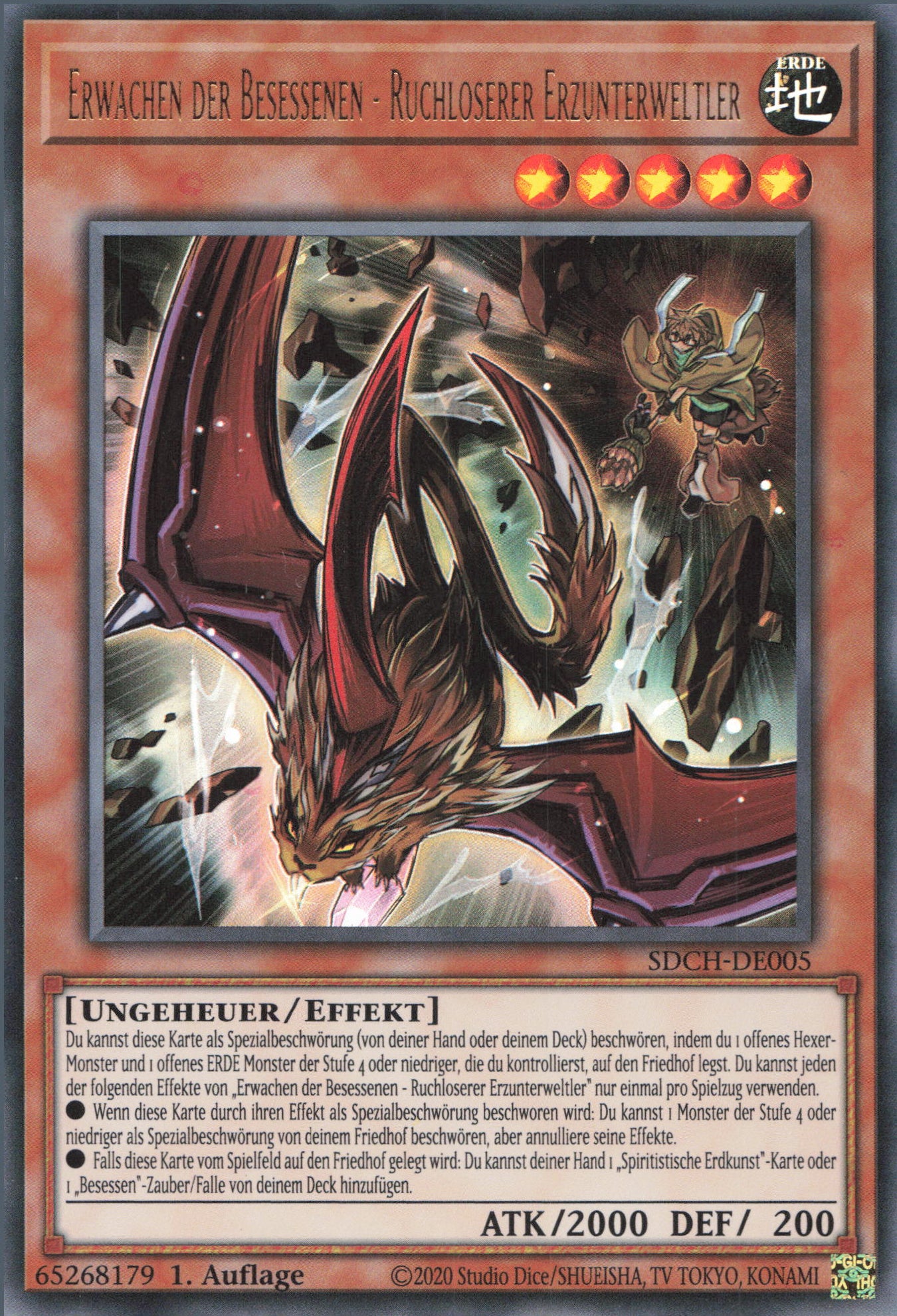 Yu-Gi-Oh! Erwachen der Besessenen - Ruchloserer Erzunterweltler