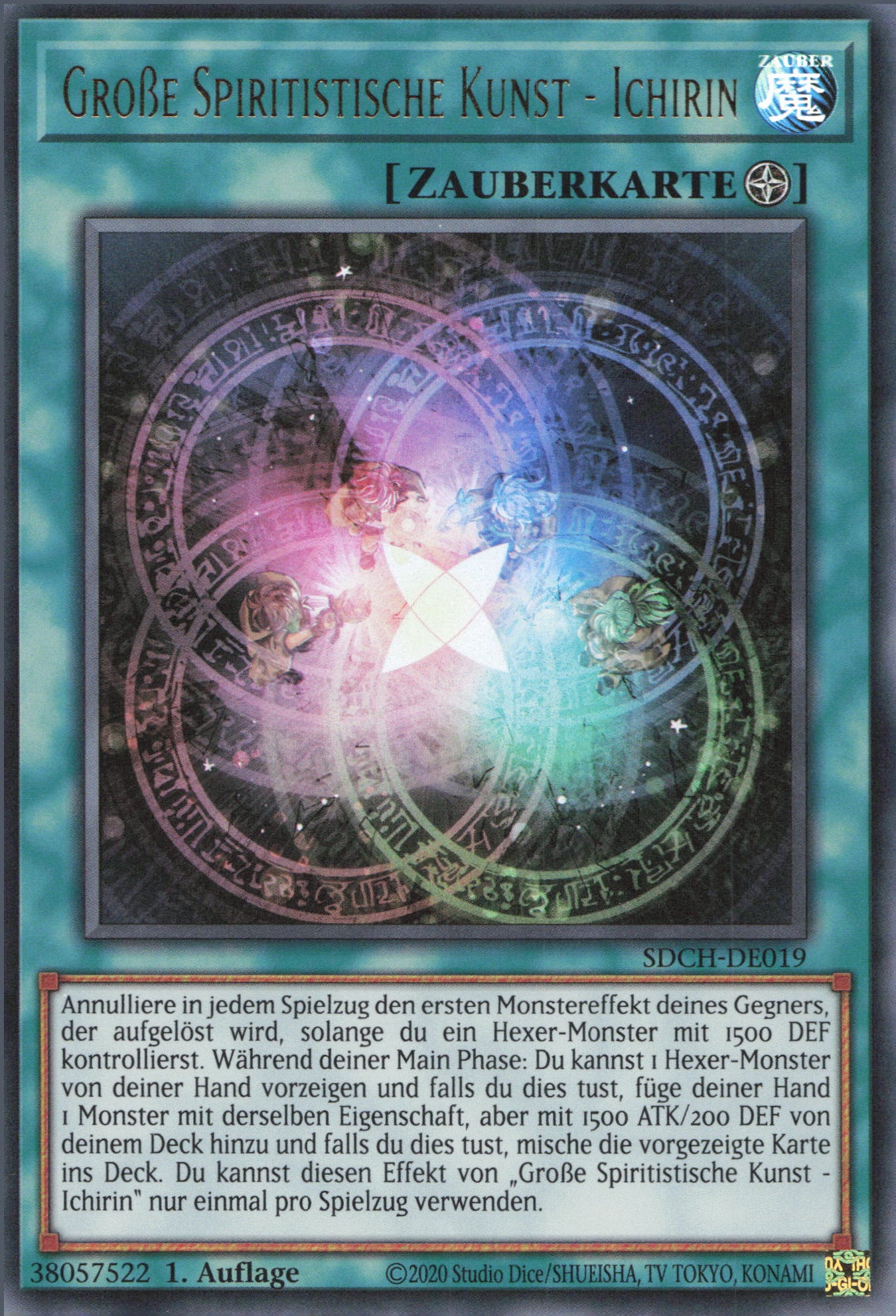 Yu-Gi-Oh! Große Spiritistische Kunst - Ichirin