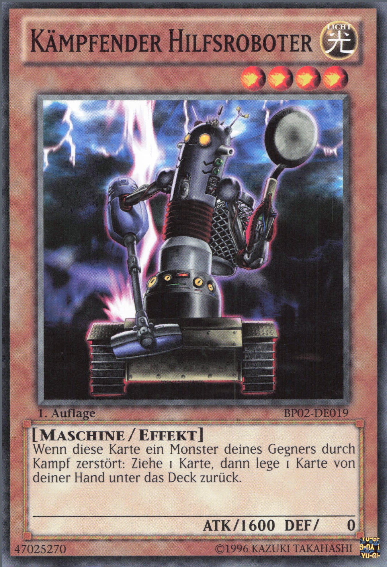 Yu-Gi-Oh! Kämpfender Hilfsroboter (V.1)