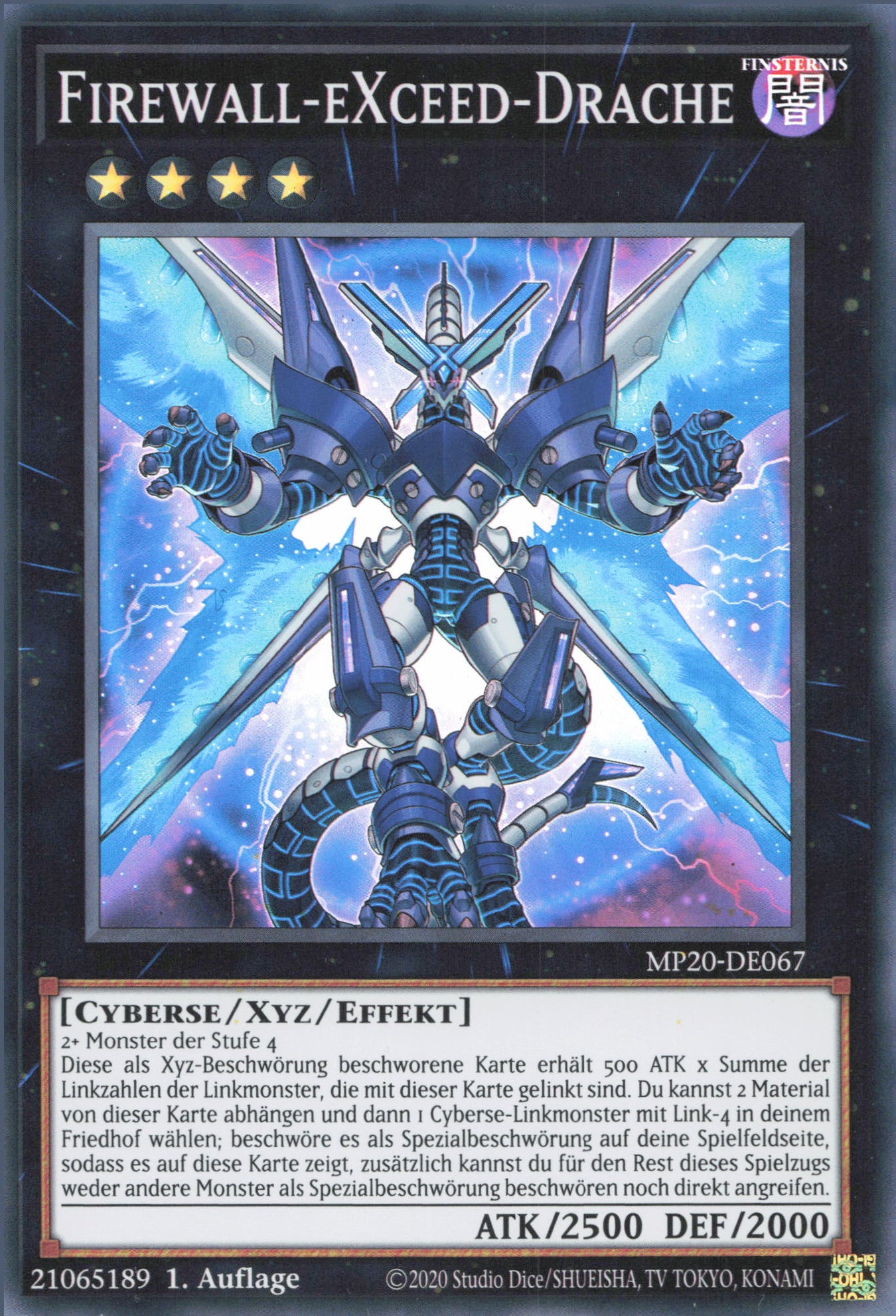 Yu-Gi-Oh! Firewall-eXceed-Drache