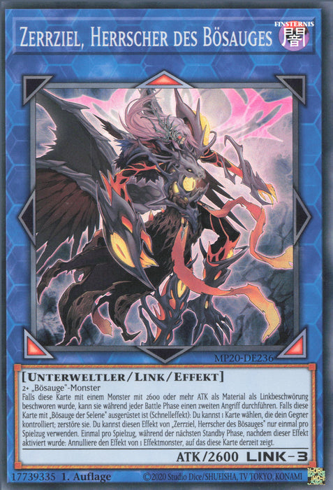 Zerrziel, Ruler of the Evil Eyed MP20-DE236 Super Rare