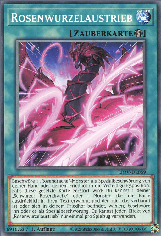 🃏 Basal Rose Shoot – LIOV-EN059 – Common – 1. Auflage – Einzelkarte Aus Lightning Overdrive – Für Yu-Gi-Oh!-Sammler 🃏 Basal Rose Shoot – LIOV-EN059 – Common – 1. Auflage – Einzelkarte Aus Lightning Overdrive – Für Yu-Gi-Oh!-Sammler