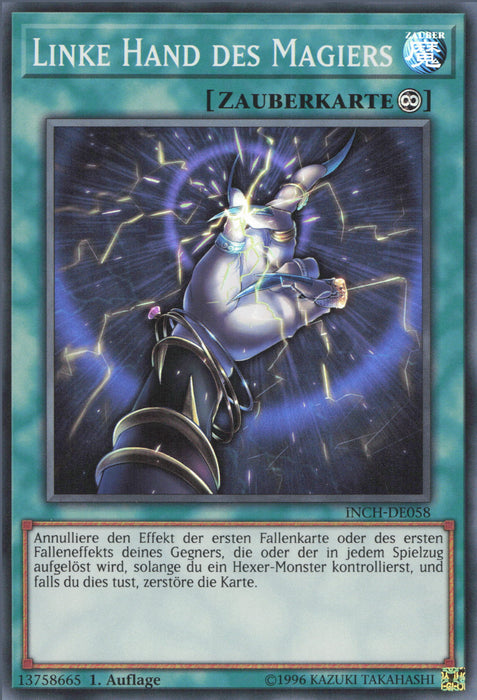 Linke Hand des Magiers INCH-DE058 Super Rare