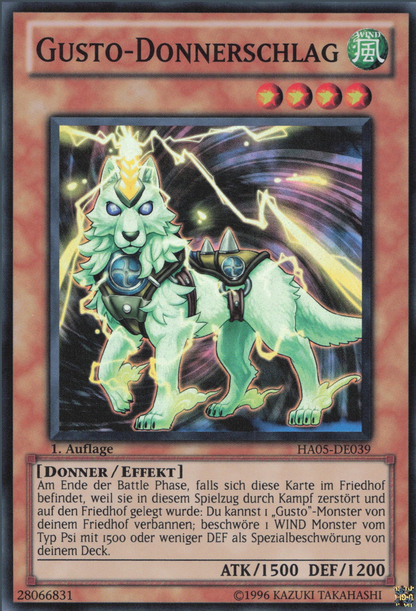 Yu-Gi-Oh! Gusto-Donnerschlag