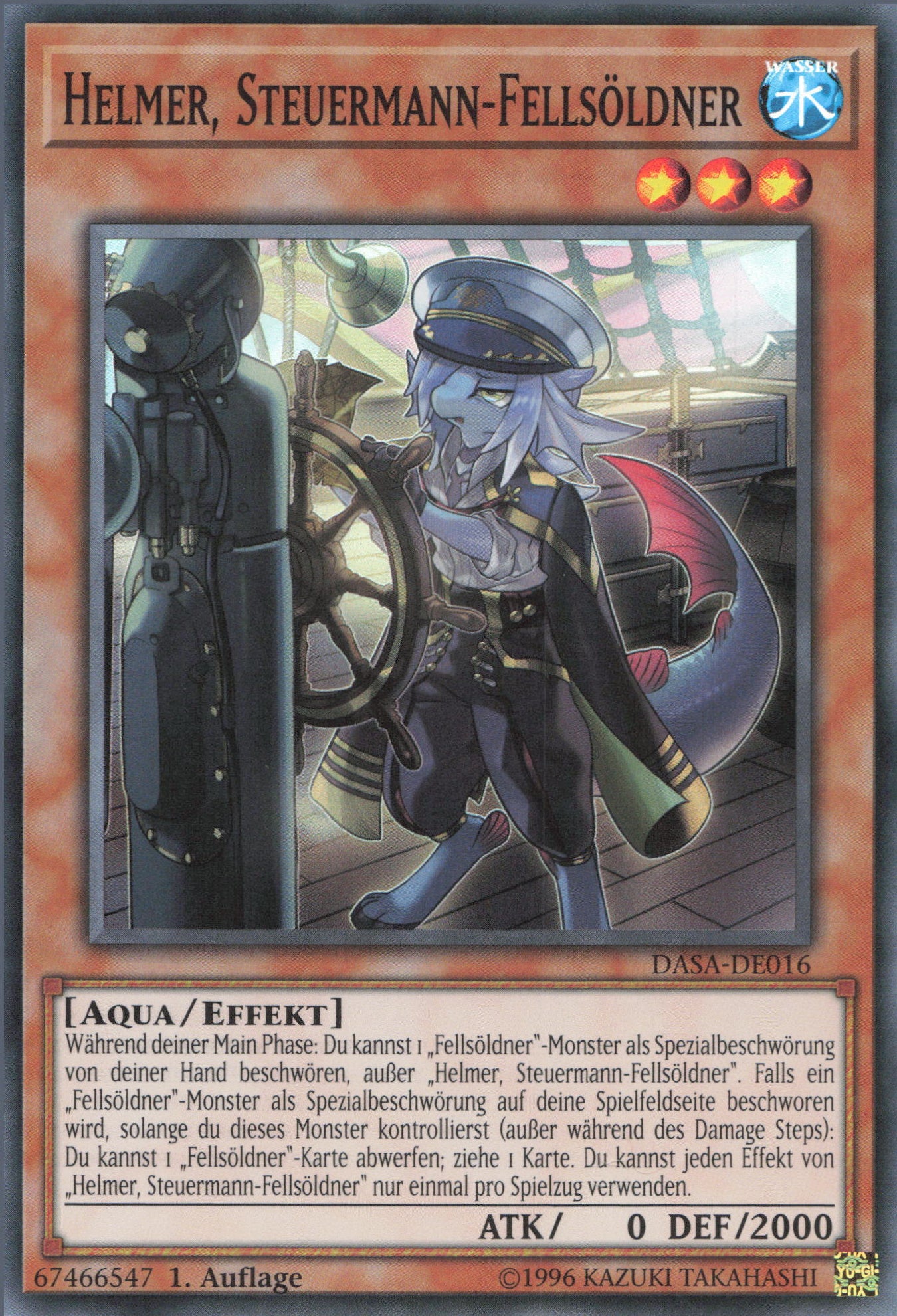 Yu-Gi-Oh! Helmer, Steuermann-Fellsöldner
