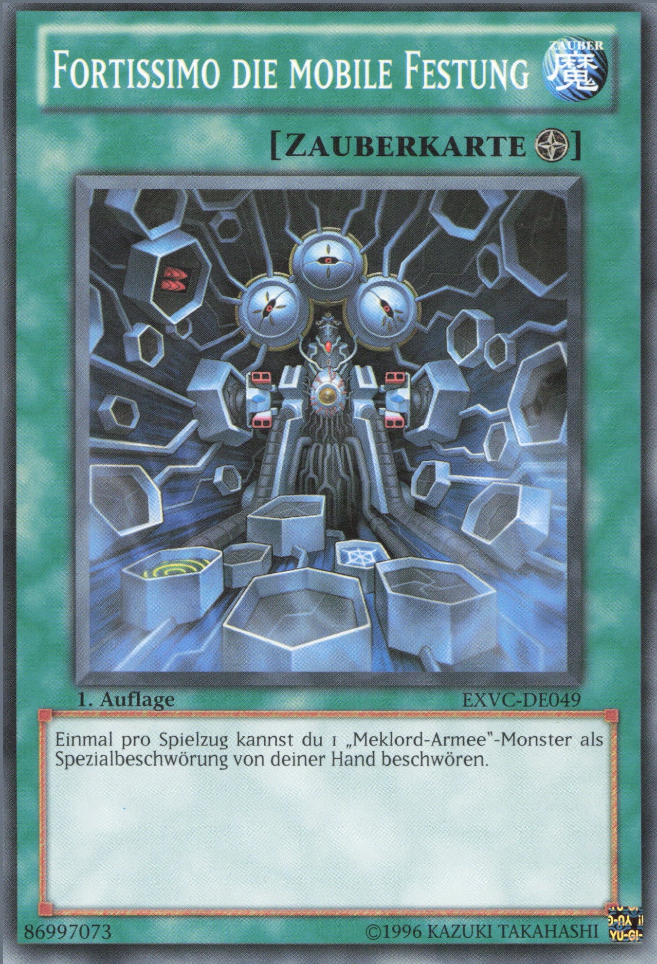 Yu-Gi-Oh! Fortissimo die mobile Festung