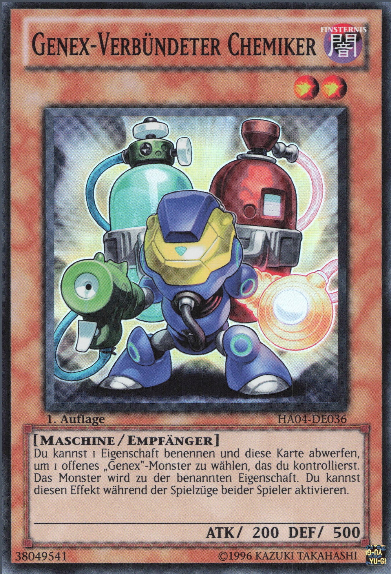 Yu-Gi-Oh! Genex-Verbündeter Chemiker