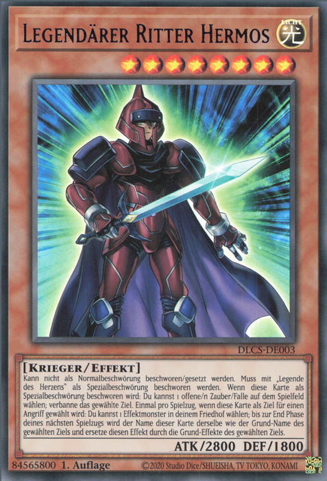 Legendärer Ritter Hermos (V.4) DLCS-DE003 Ultra Rare