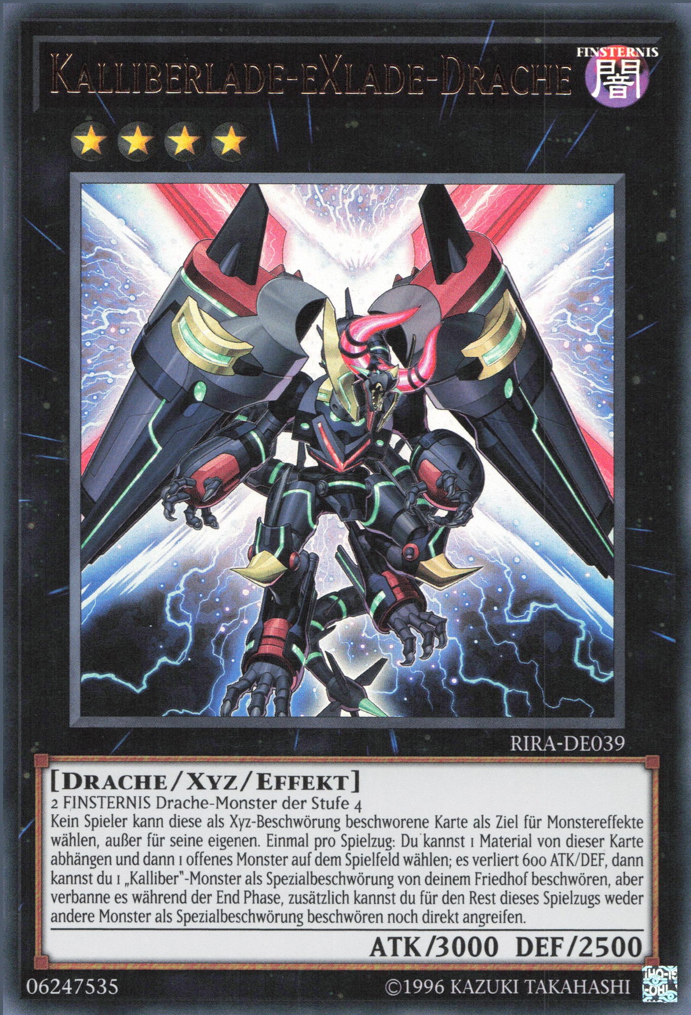 Yu-Gi-Oh! Kalliberlade-eXlade-Drache