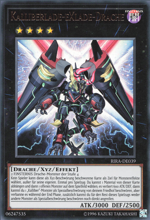 Kalliberlade-eXlade-Drache RIRA-DE039 Ultra Rare