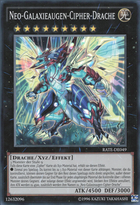 Neo-Galaxieaugen-Cipher-Drache RATE-DE049 Super Rare