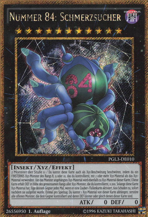 Nummer 84: Schmerzsucher PGL3-DE010 Gold Secret Rare