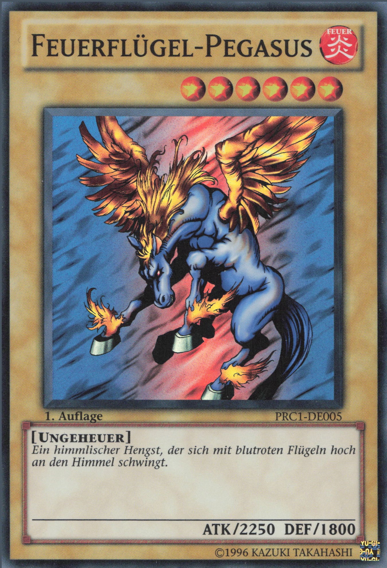 Yu-Gi-Oh! Feuerflügel-Pegasus