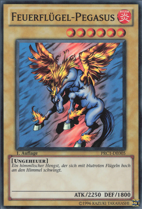 Feuerflügel-Pegasus PRC1-DE005 Super Rare