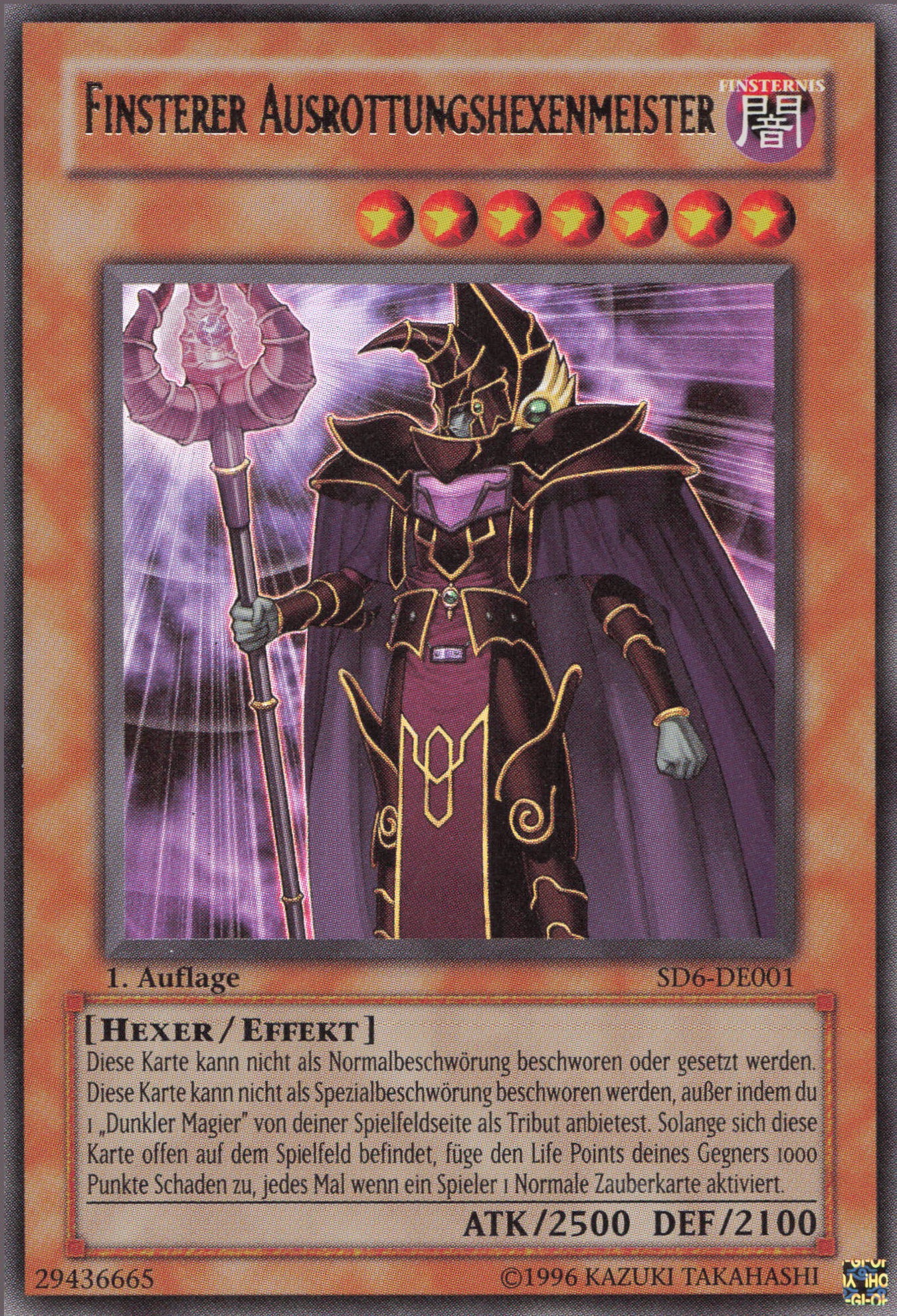 Yu-Gi-Oh! Finsterer Ausrottungshexenmeister