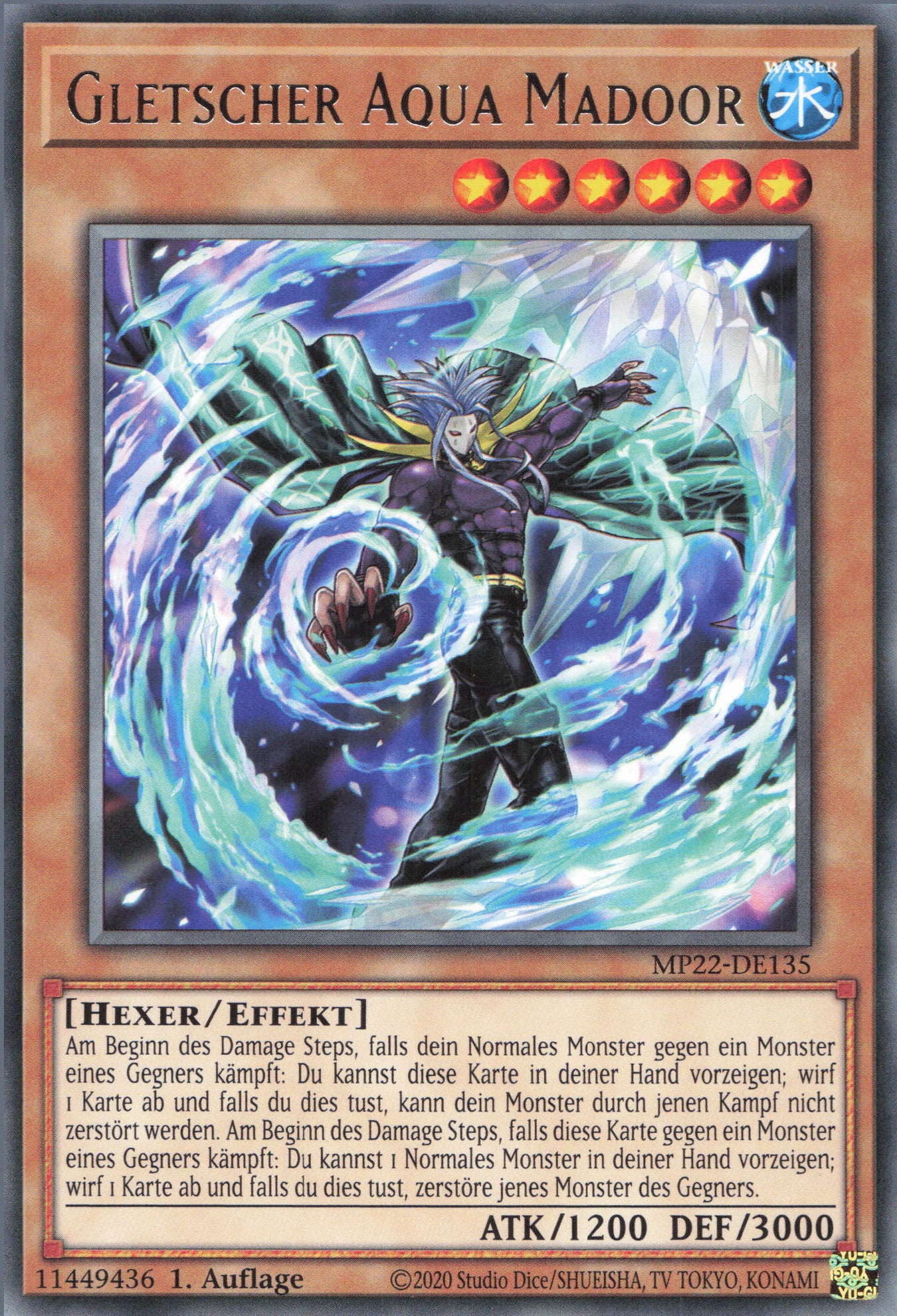 Yu-Gi-Oh! Gletscher Aqua Madoor