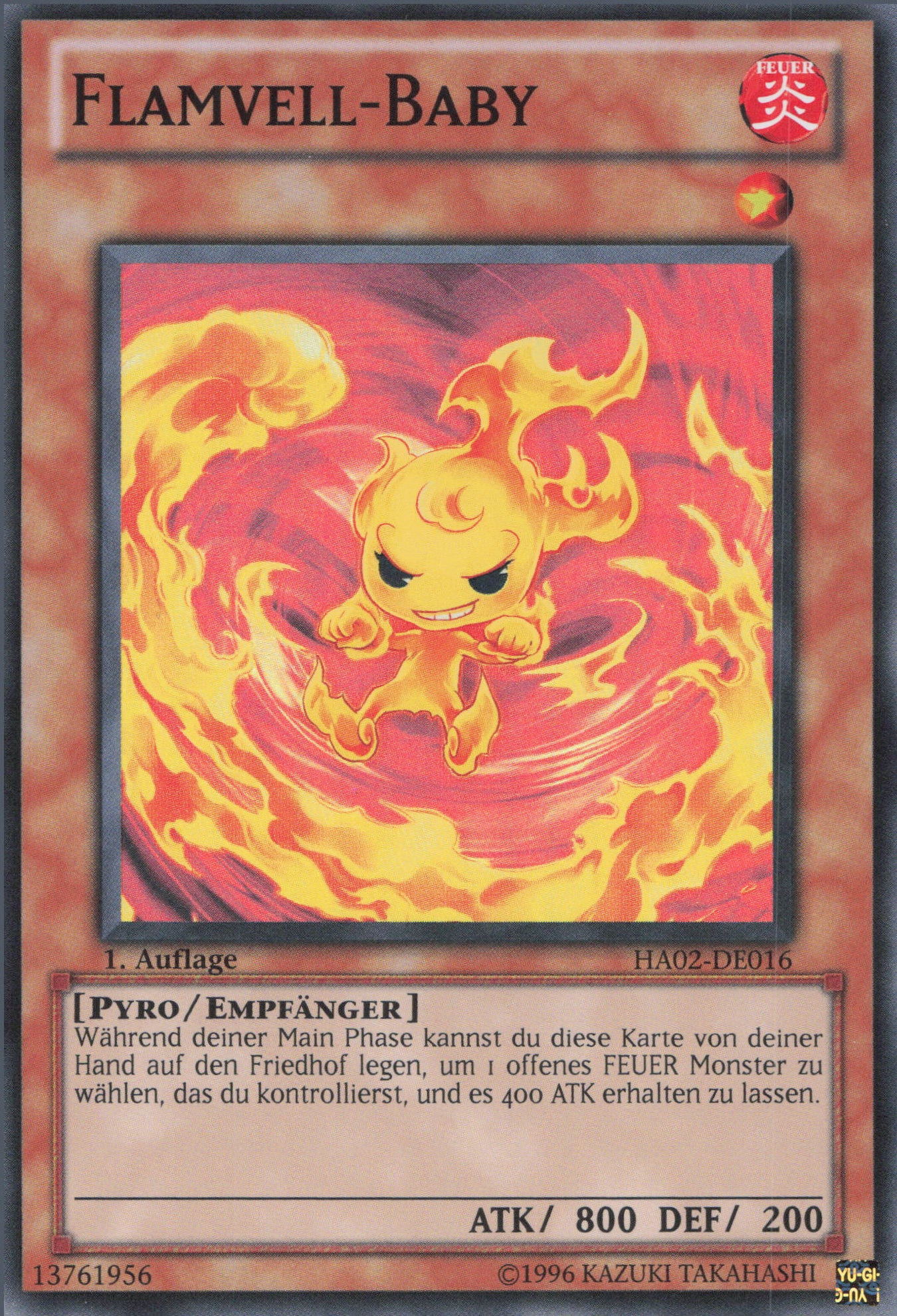 Yu-Gi-Oh! Flamvell-Baby