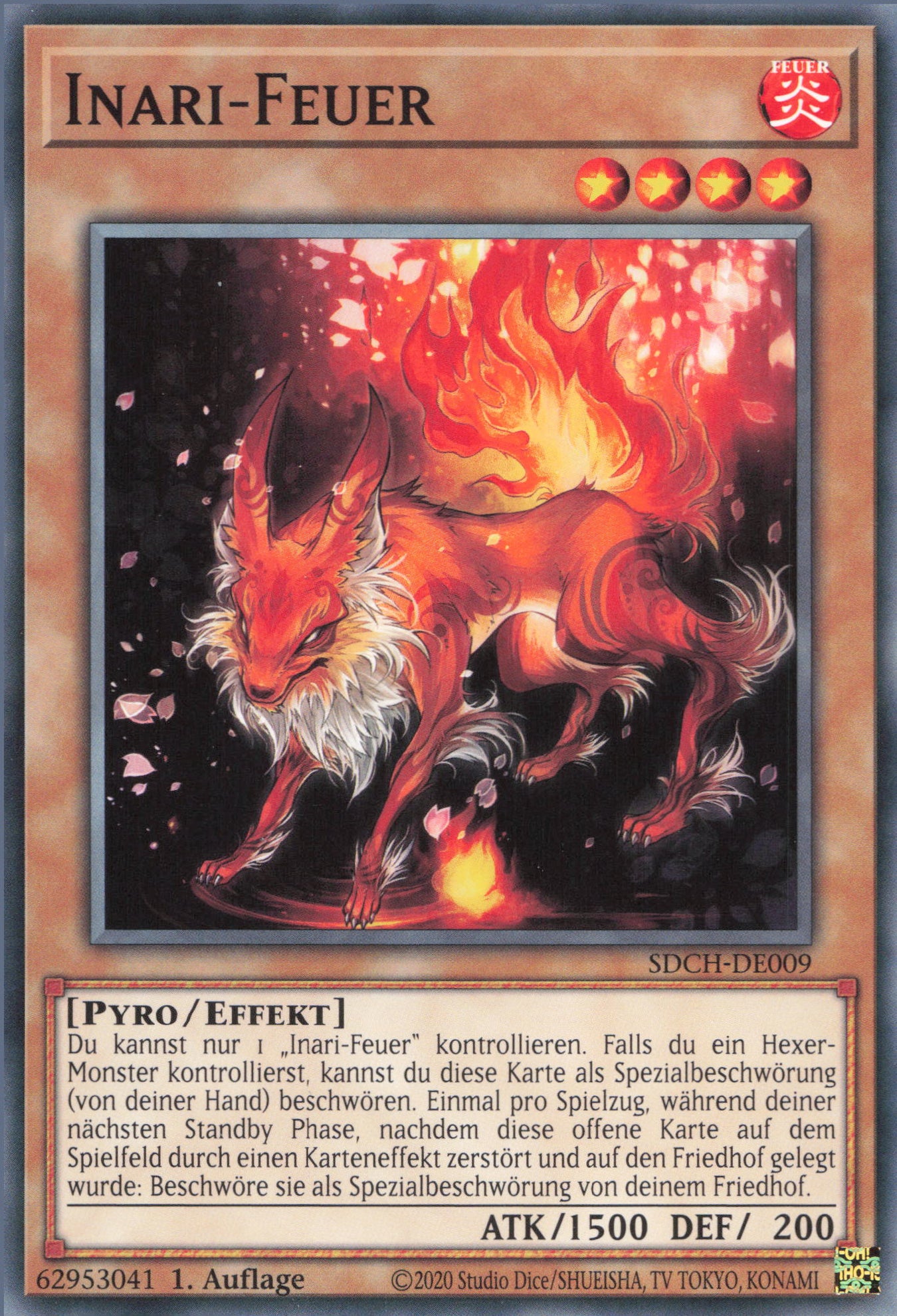 Yu-Gi-Oh! Inari-Feuer
