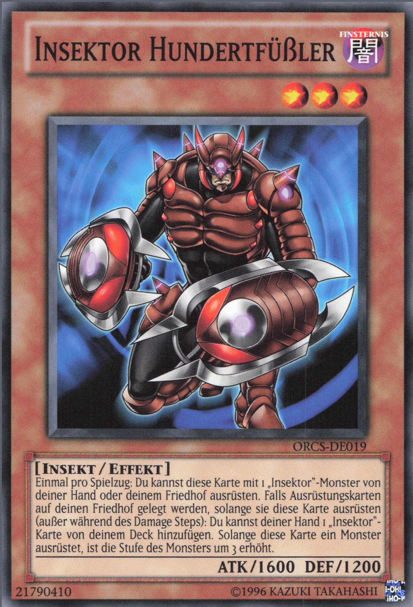 Yu-Gi-Oh! Insektor Hundertfüßler