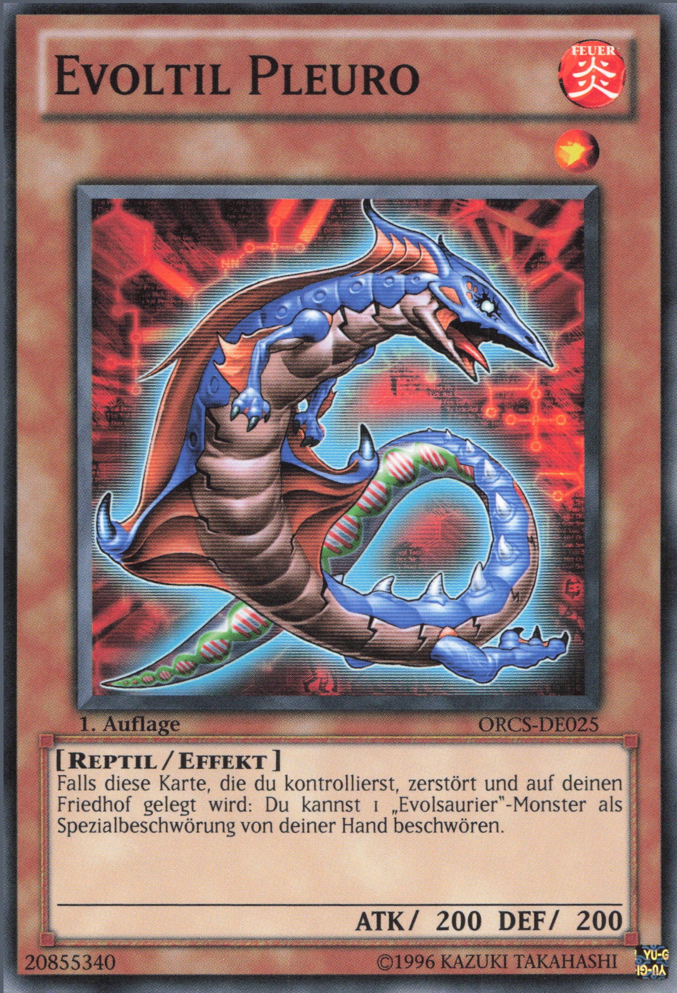 Yu-Gi-Oh! Evoltil Pleuro