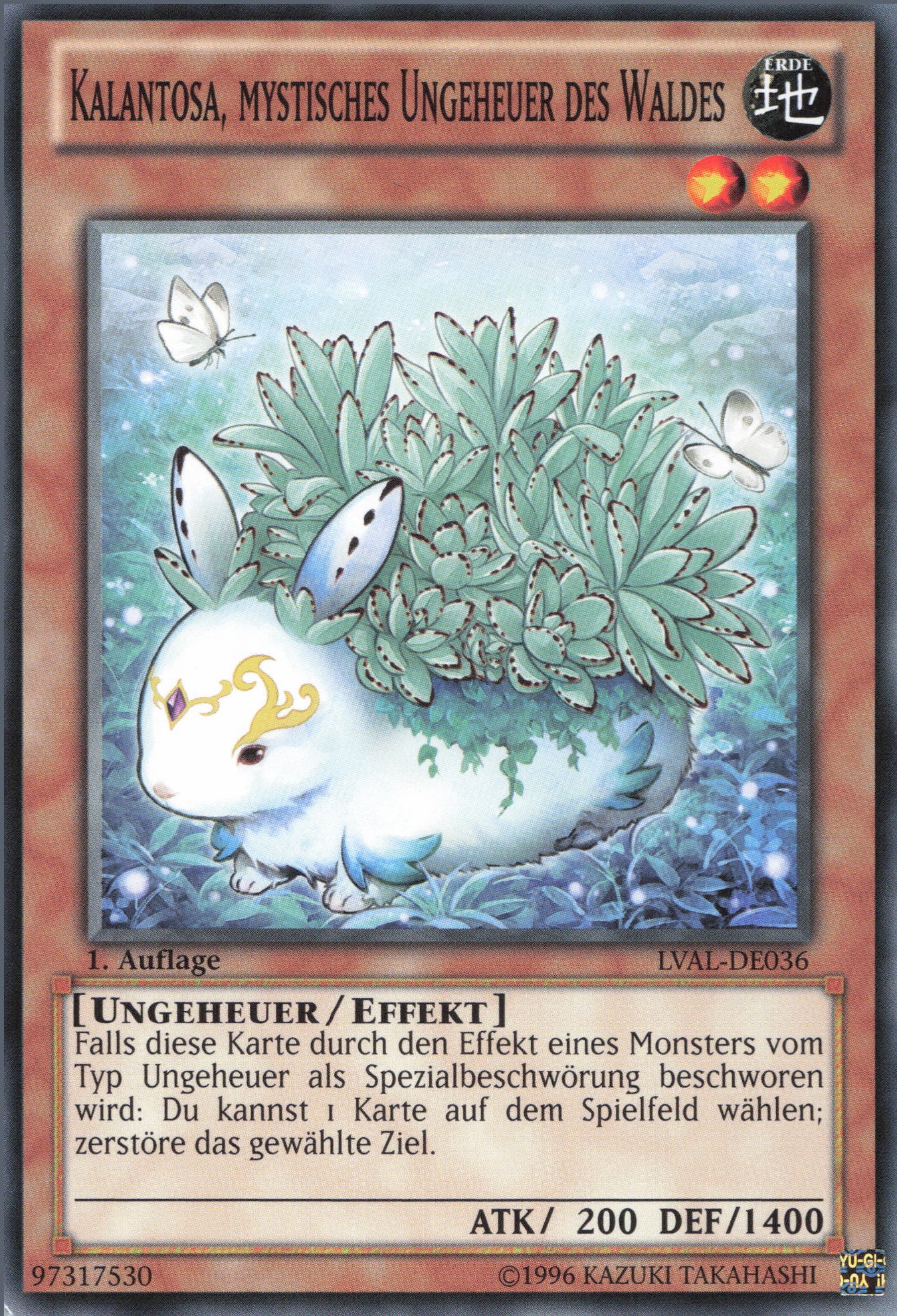 Yu-Gi-Oh! Kalantosa, mystisches Ungeheuer des Waldes