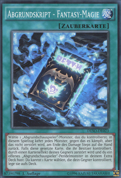 Abgrundskript - Fantasy-Magie DESO-DE023 Super Rare