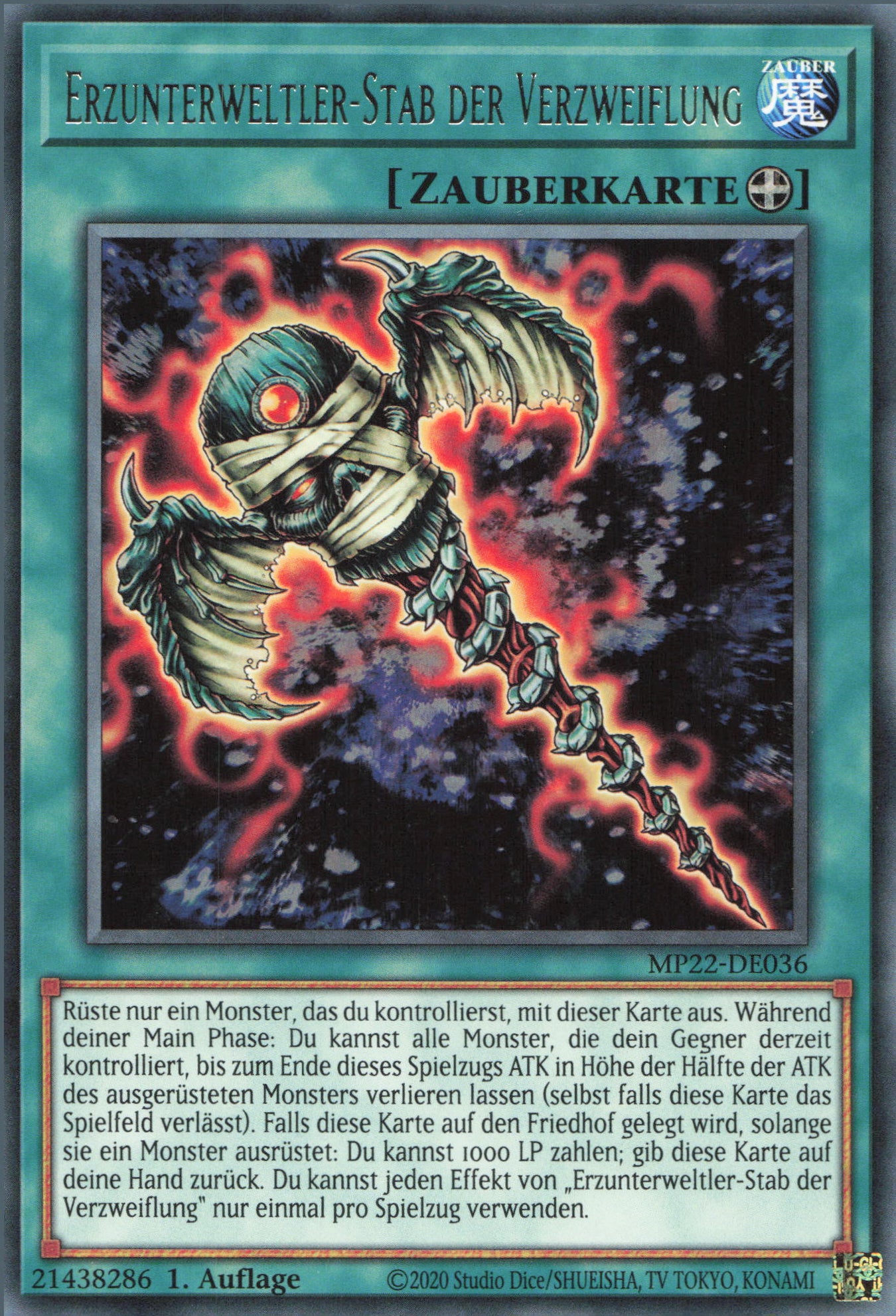 Yu-Gi-Oh! Erzunterweltler-Stab der Verzweiflung