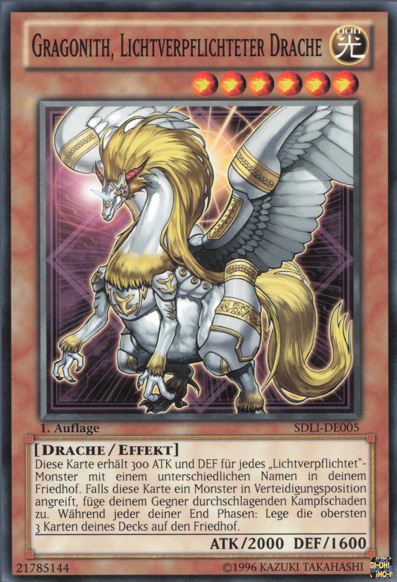 Yu-Gi-Oh! Gragonith, Lichtverpflichteter Drache