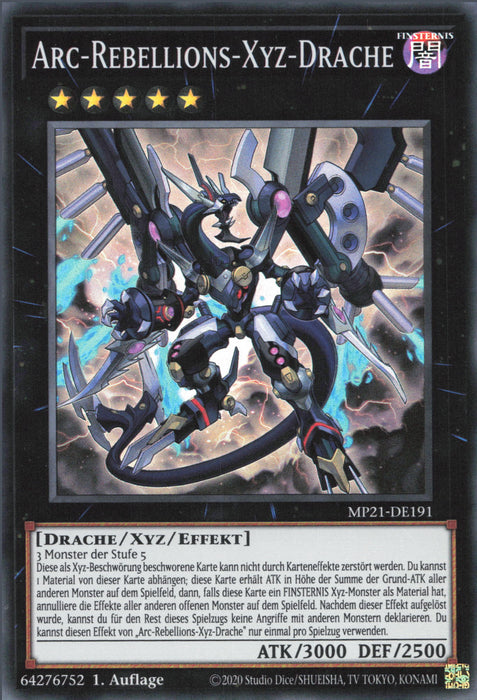 Arc-Rebellions-Xyz-Drache MP21-DE191 Super Rare